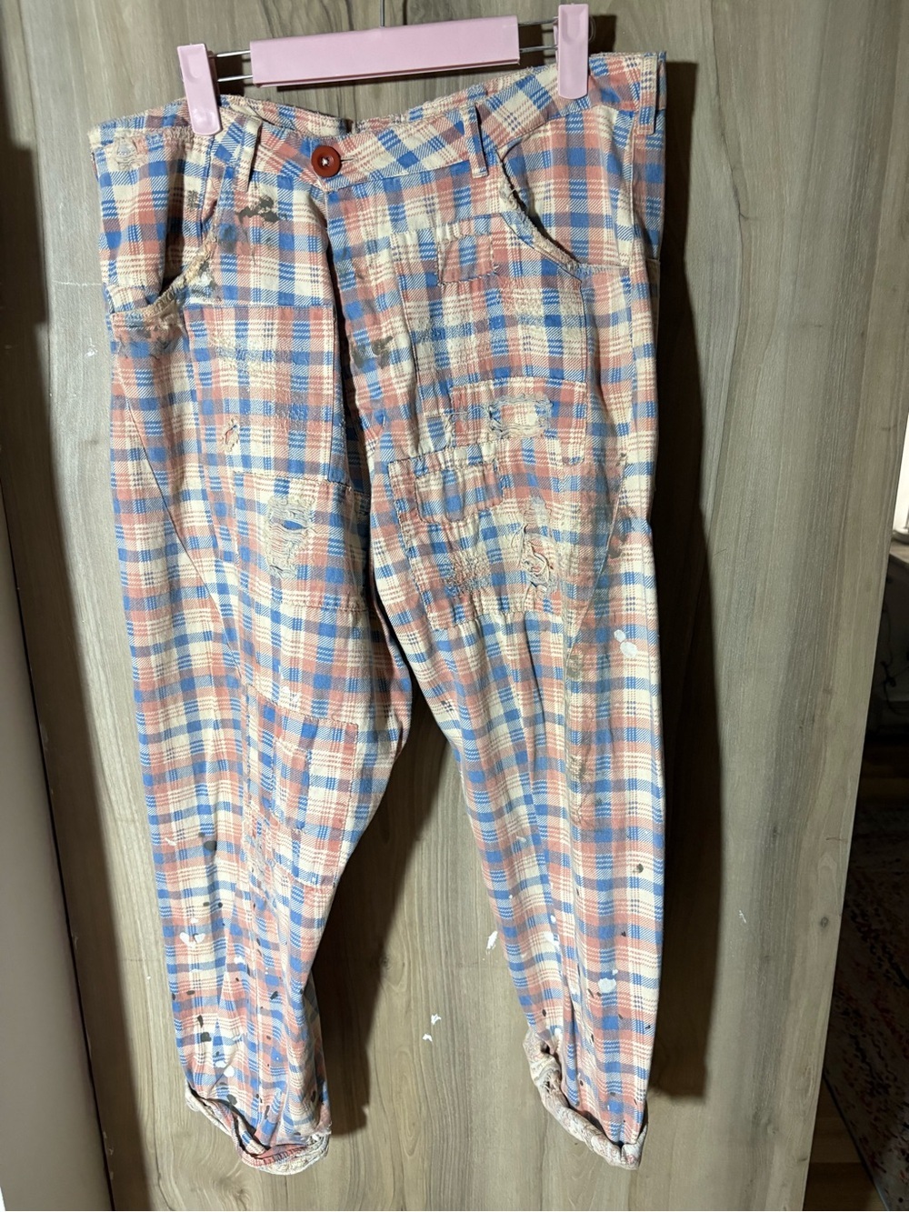 Magnolia Pearl rare plaid miner jeans - Picture 6 of 8